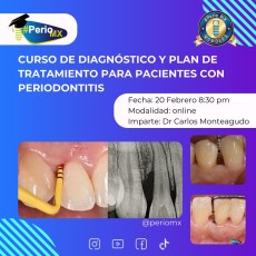 Diagnóstico y plan de tratamiento para pacientes con periodontitis 